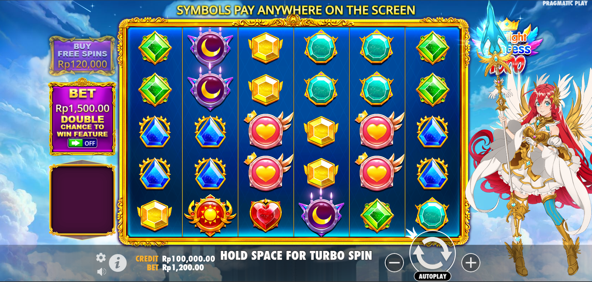 Tutorial Bermain Slot Starlight Princess 1000