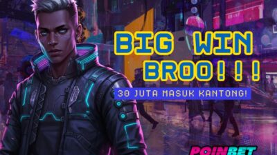 Member Poinbet Berhasil Menang Rp30 Juta! Jackpot Besar Kembali Cair