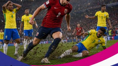 Norwegia Buat Kejutan Besar, Brasil Tersingkir dari Piala Dunia 2026